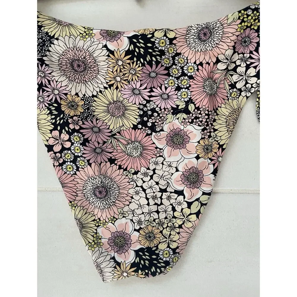 VYB Swim Bikini Swimsuit Retro Floral Boho Chic Cottagecore Femme